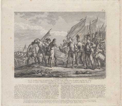 François Godefroy Sarratoga [sic] The Surrender Of General Burgoyne