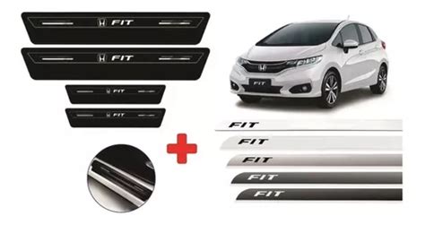 Friso Lateral Porta Honda Fit Soleira Cores Originais Parcelamento