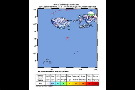 Gempa M5 0 Laut Banda Aktivitas Sumber Gempa Sesar Aktif Patahan Buru