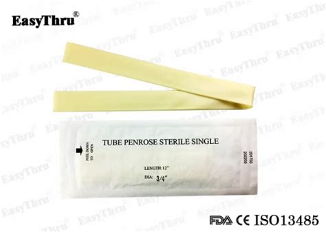 Yili Medical Disposable Sterilization Latex Penrose Drainage Tube Foley