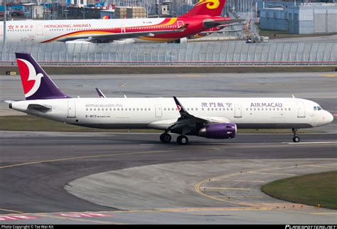 B Mcd Air Macau Airbus A Wl Photo By Tse Wai Kit Id