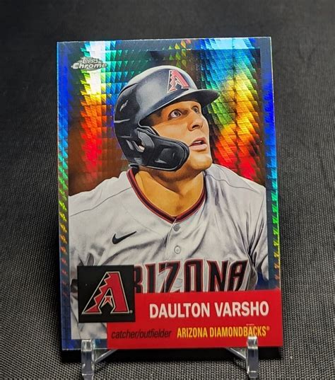 Daulton Varsho Prism Refractor 2022 Topps Chrome Platinum Anniversary