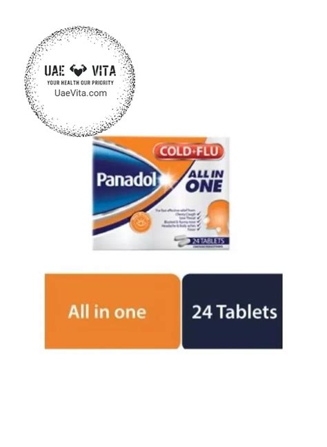 Panadol Cold And Flu All In One Tablets 24s