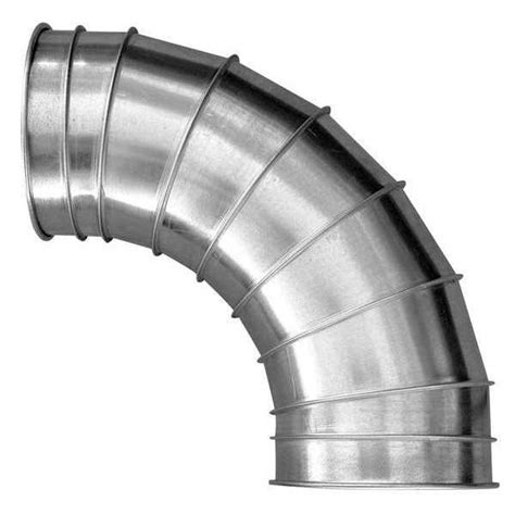 Nordfab Round Degree Elbow In Duct Dia Galvanized Steel Ga