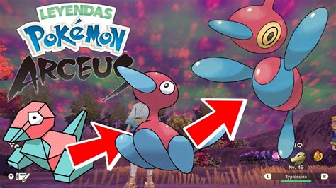 Leyendas Pokémon Arceus Cómo evolucionar a Porygon en Porygon2 y en