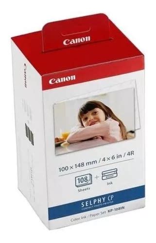 Kit Papel Tinta Canon Kp 108in Selphy Novo Frete grátis