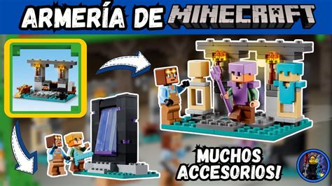 Vale la pena la armería de Lego MINECRAFT Minifigs YouTube