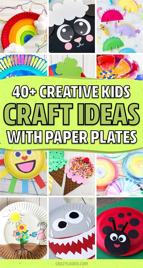 40 Best Paper Plate Crafts For Kids Artofit