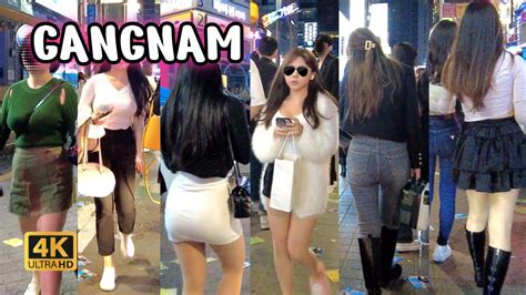 4k 강남 클럽 밤거리 걷기는 즐거워 🔥🔥🔥seoul Of Korea Nightlife Gangnam Night Walk