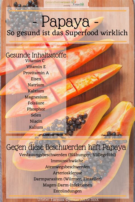 Papaya Das Superfood F R Ihre Gesundheit Superfood Gesundheit