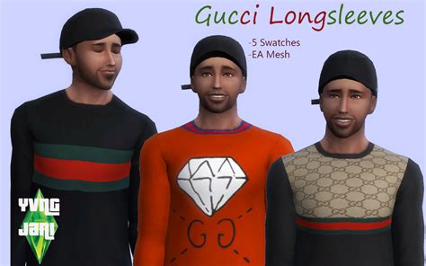 Sims 4 CC Gucci Clothes Men