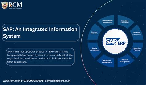 Sap An Integrated Information System