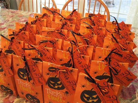 Halloween Goody Bags. Love the Dollar Store! | Halloween goodie bags ...