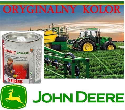 FARBA LAKIER JOHN DEERE ZIELONY NOPOLUX GRANIT 2 5 5479869325