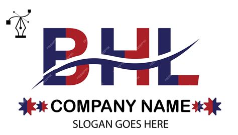 Premium Vector Bhl Letter Logo