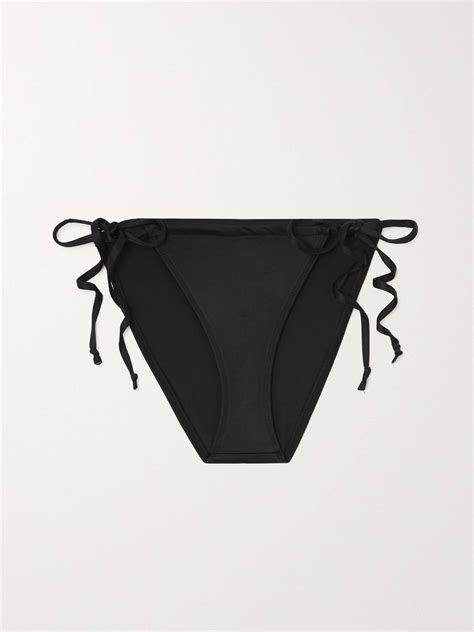 نيت أ بورتر GOOD AMERICAN Tiny Ties stretch satin bikini briefs