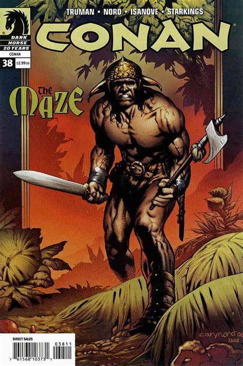 Conan Dark Horse 38 Vf Dark Horse Comic Book