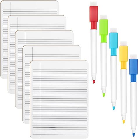 Amazon Pcs Dry Erase Notebook With Dry Erase Markers Pcs