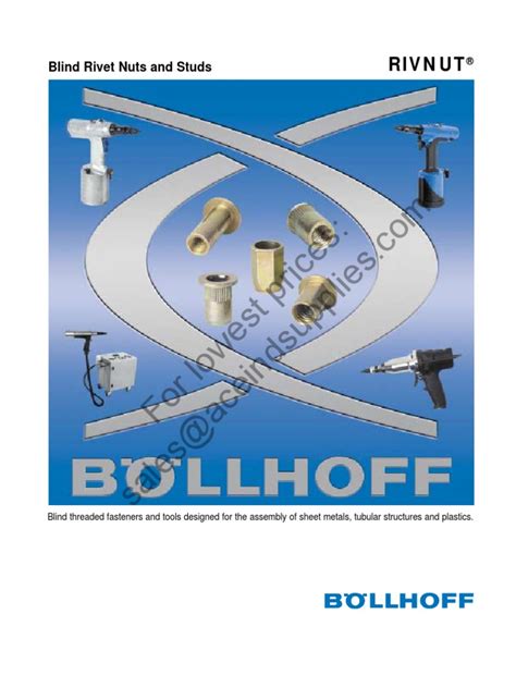 Bollhoff Rivnut USA | Rivet | Screw