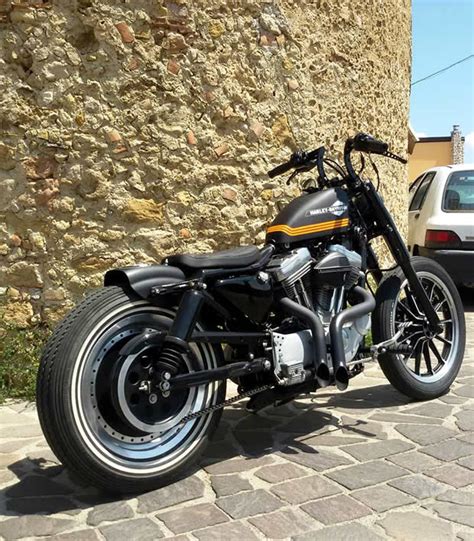 Sportster bobber by Frank’s Garage Cafe - Moto Custom Blog - Harley ...