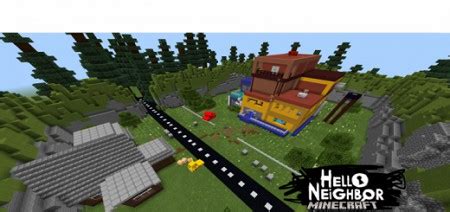 Hello Neighbor In Minecraft Map Maps For Minecraft Pe