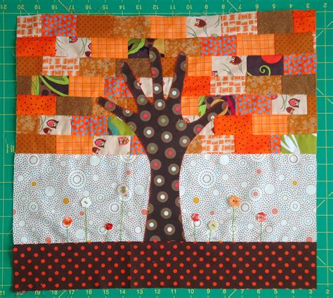 October Tree Block For Cat For My October Fresh Funky Qu Flickr