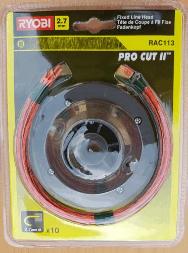 Ryobi Double Thread Head Rac For Brush Cutters Rlt Rbc Pbc Ebay