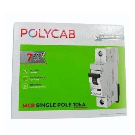 Polycab Single Pole 10 KA MCB At Rs 110 Polycab MCB In Kanpur ID