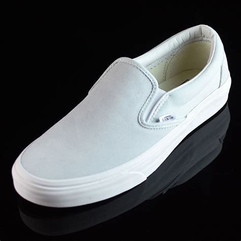 Classic Slip On Shoes Illusion Blue, White In Stock at The Boardr