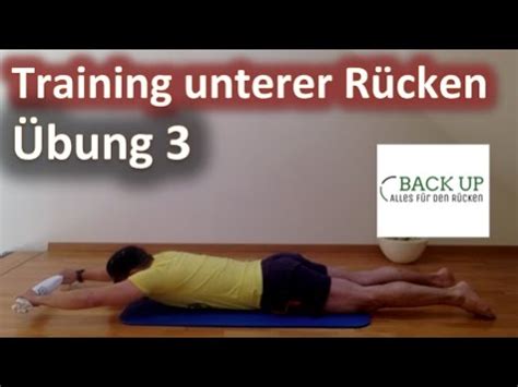 Training Unterer R Cken Muskelaufbau Und R Ckentraining Bung