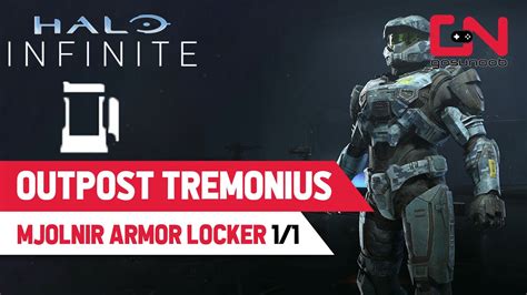 Outpost Tremonius Mjolnir Armor Locker Location In Halo Infinite