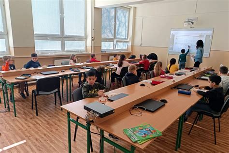 Otvoren Hodina Matematiky Z Kladn Kola Trba