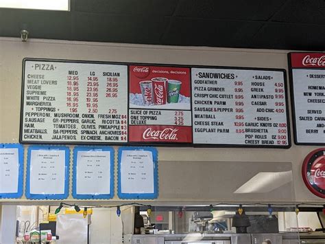 Menu At San Remo Pizza Restaurant Apollo Beach