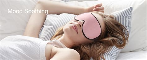 Yfong Weighted Sleep Mask Women Men D Blocking Lights Sleeping Mask