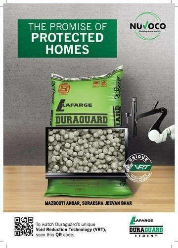 Nuvoco Duraguard Cement Cement Grade Grade Packaging Size Kg