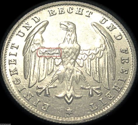 Germany German Weimar Republic 1923a 500 Mark Coin Great Coin