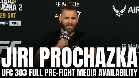 Jiri Prochazka Breaks Down UFC 303 Rematch Vs Alex Pereira Chance To