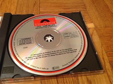 Opus Live Is Life Cd Polydor Germany 1984 Smooth Case