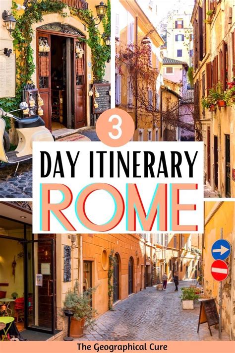 Days In Rome The Ultimate Rome Itinerary Artofit