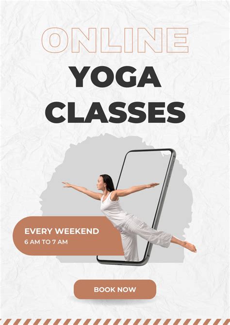 Page Free Editable Printable Yoga Poster Templates Canva