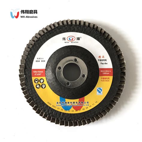 Flap Disc Calcined A O Luoyang Weixiang Abrasives