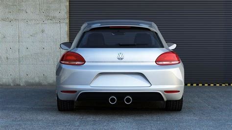 REAR BUMPER EXTENSION VW SCIROCCO STANDARD SCIROCCO R LOOK Not Primed