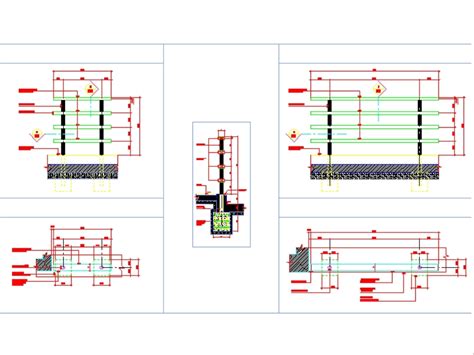 Detalle De Baranda Met Lica En Autocad Cad Kb Bibliocad