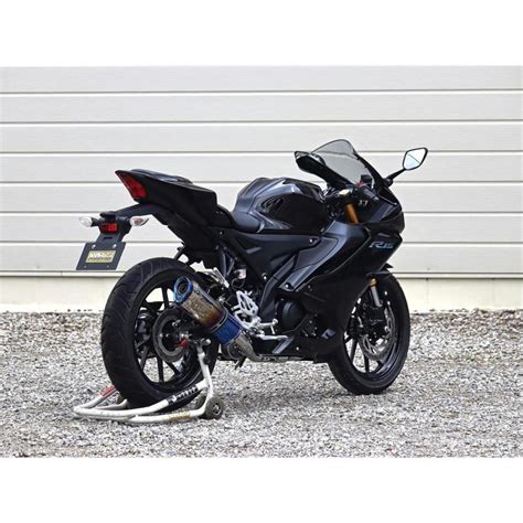 ダブルアールズ Wrs Ss Oval 焼き色チタンタイプ フルエキゾースト Yzf R125・mt 125 【8bj Re45j】 Yzf