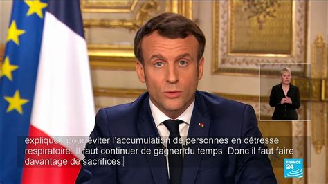 Retour sur les précédentes allocutions d Emmanuel Macron sur l épidémie