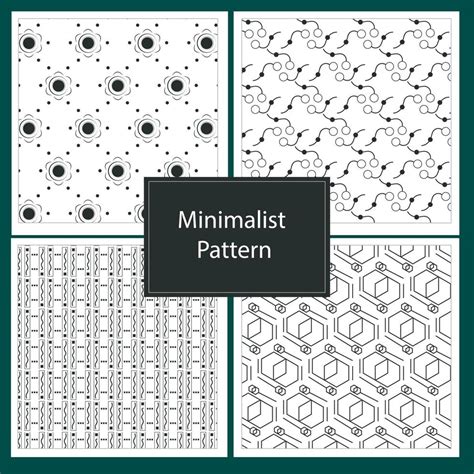 Minimalist pattern collection, seamless pattern design 3695453 Vector Art at Vecteezy