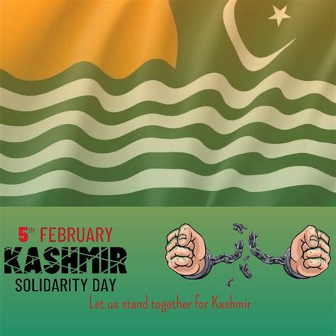 Kashmir Solidarity Day Instagram Poster Template Postermywall