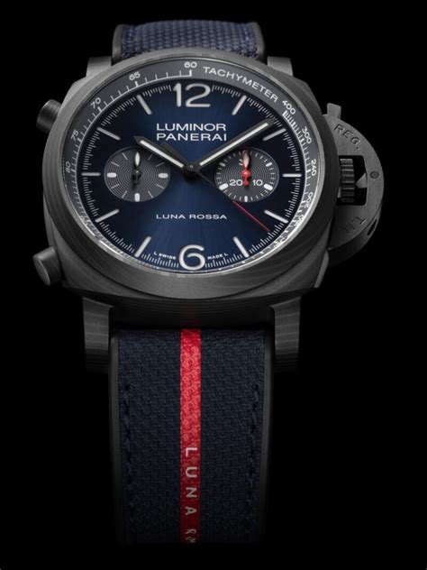 Panerai Luminor Chrono Carbotech Luna Rossa Experience The Watch Pages