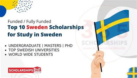 10 Best Sweden Scholarships 2024-2025 | Study in Sweden