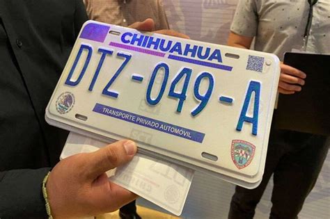 Van Mil Canjes De Placas En El Estado De Chihuahua